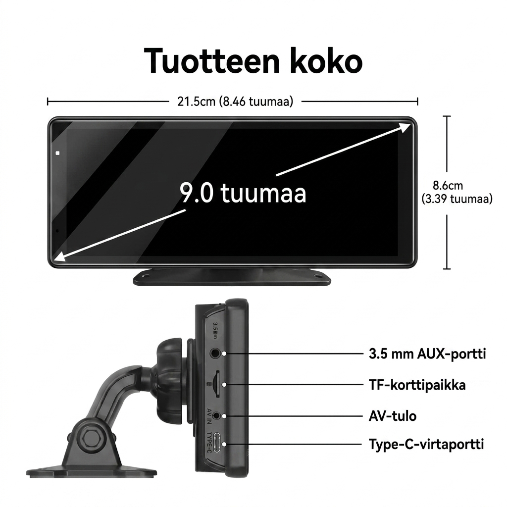 Carplay AutoNäyttö Pro