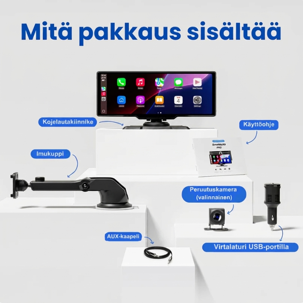 Carplay AutoNäyttö Pro